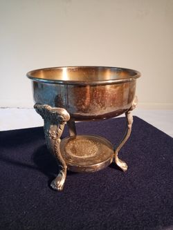 Vintage Silver Plated Pot Warmer