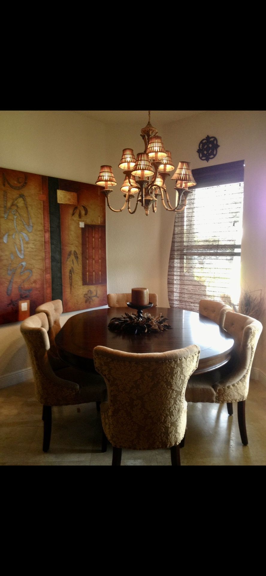 Solid Wood Table and Chairs