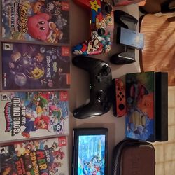 Nintendo Switch With Lots Of Extras 