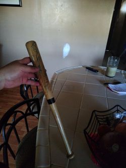 Mini wooden bat