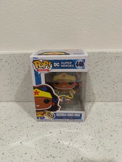 Funko Pop DC Heroes Gingerbread Wonder Woman Vinyl Figure 446