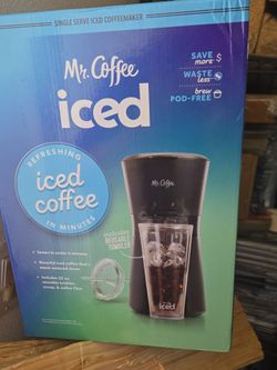Mr. Coffee Iced Single Serve Coffeemaker