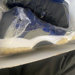 AIR JORDAN 11 RETRO BLACK/VARSITY ROYAL-WHITE NOIR/VRB-BLANC JUMPMANES