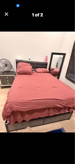 Queen bed frame