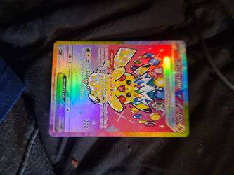 Pikachu EX Holographic Pokémon Card