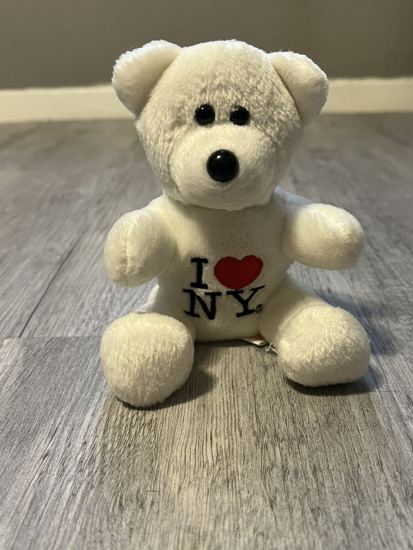 Stuffed Animal Plush White Bear