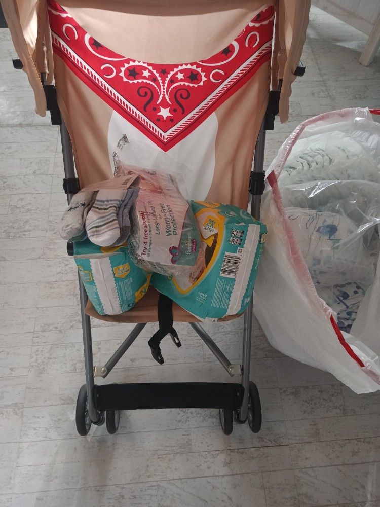 Stroller & Diapers