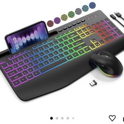 Wireless Keyboard and Mouse Combo