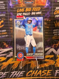 2026 Topps Dansby Swanson #550 Black /10 01/10 FIRST PRINT Chicago Cubs SSP