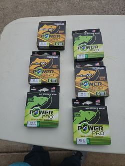 Fishing  power pro braid