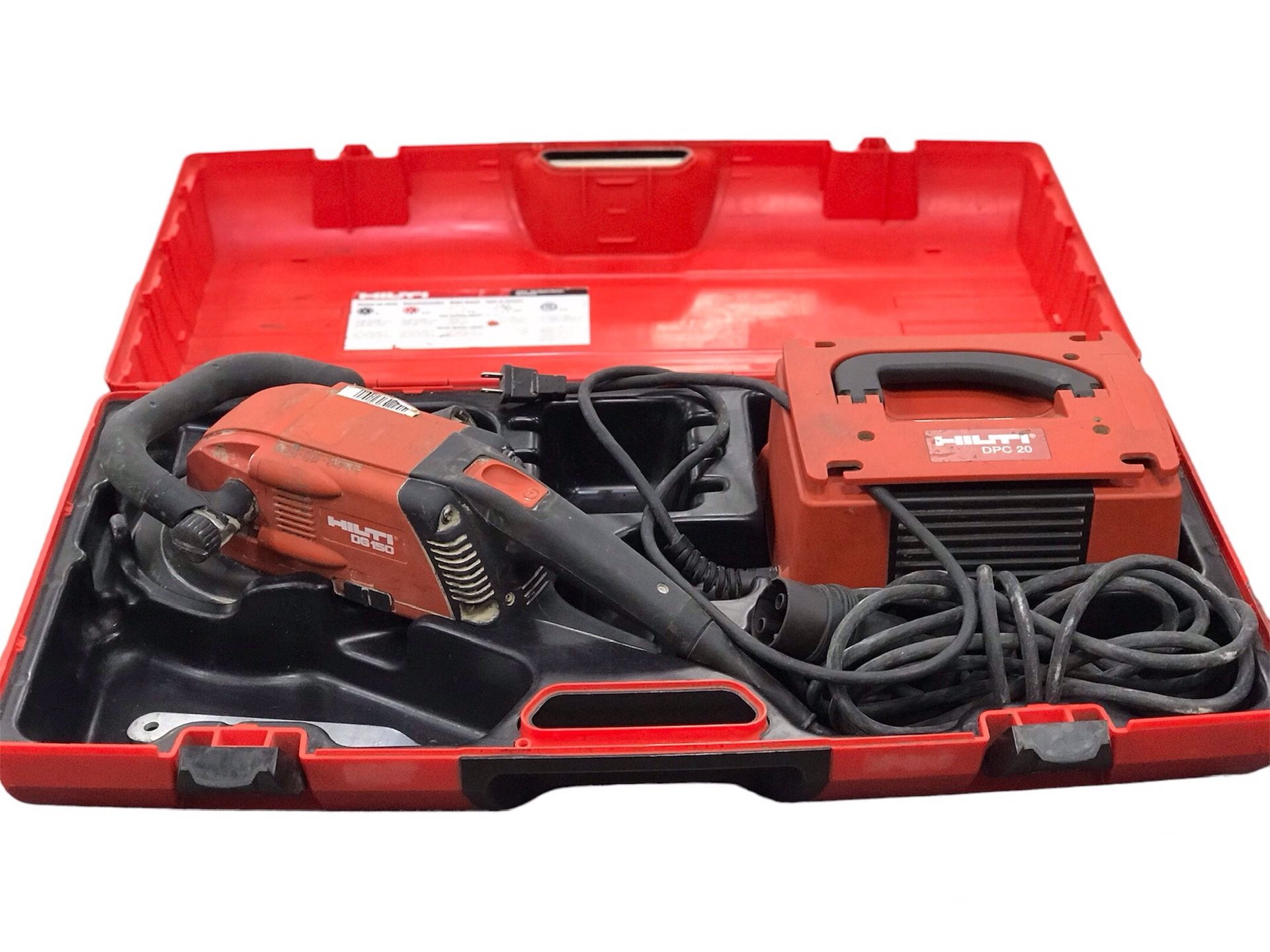 Hilti DG150 With DCP20 Power Supply Concrete Grinder Used for Sale in ...