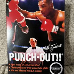 Mike Tyson’s Punch-Out Replacement Box & Styrofoam 