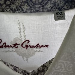 Robert Graham Designer Shirt 5XL