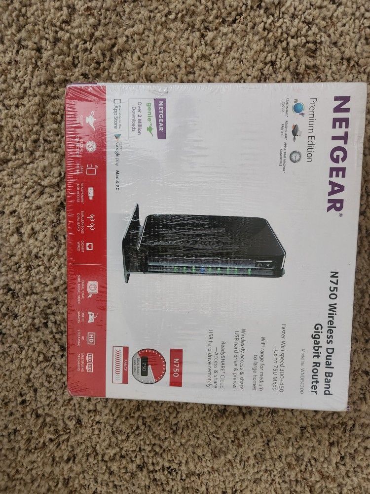 Netgear N750 router