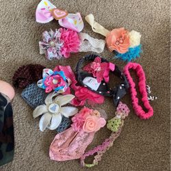 baby girl head bands and bows