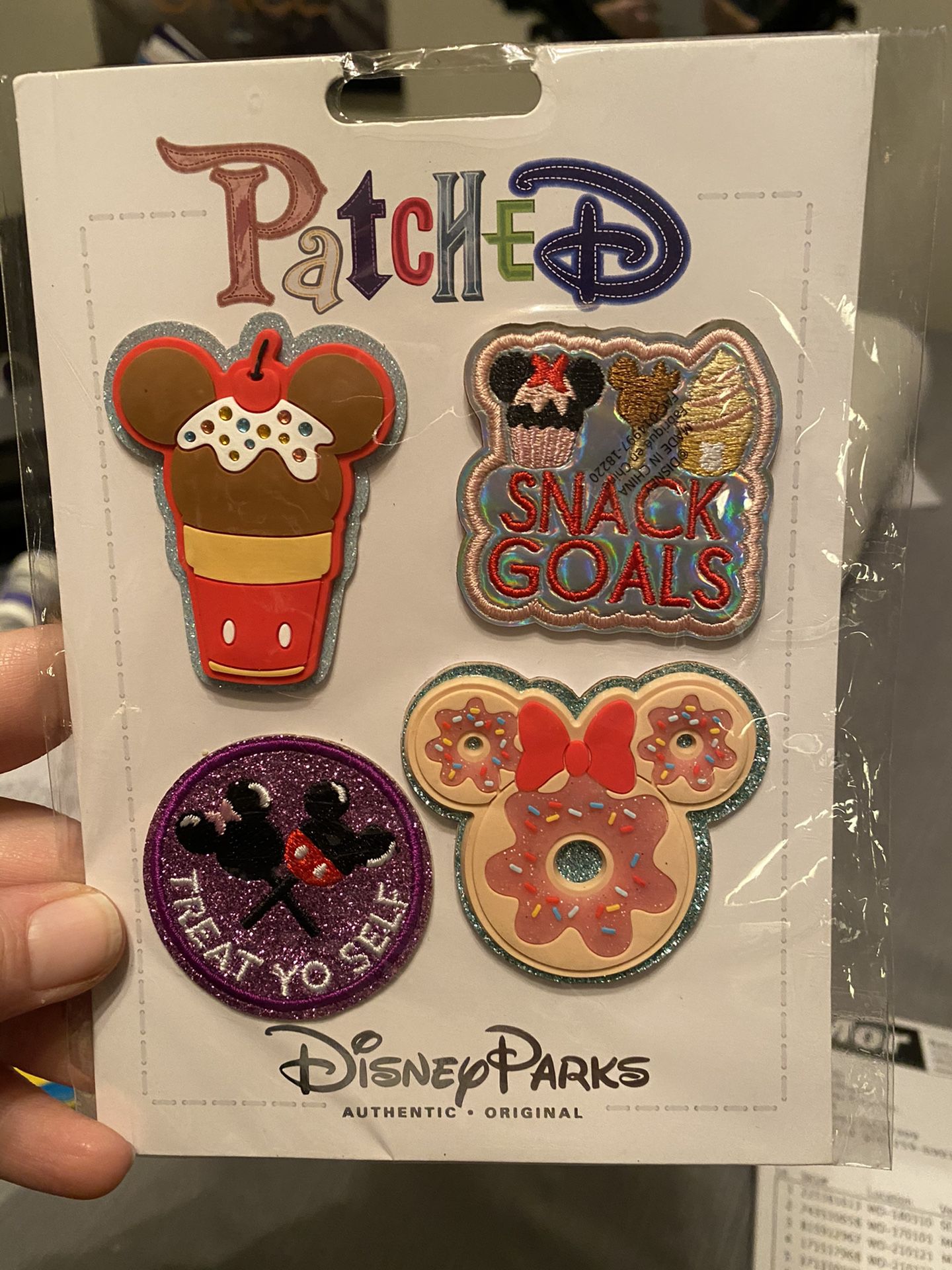 Disney patches!