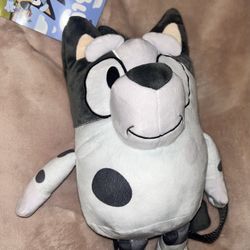 Bluey’s cousin Muffin backpack style plushy