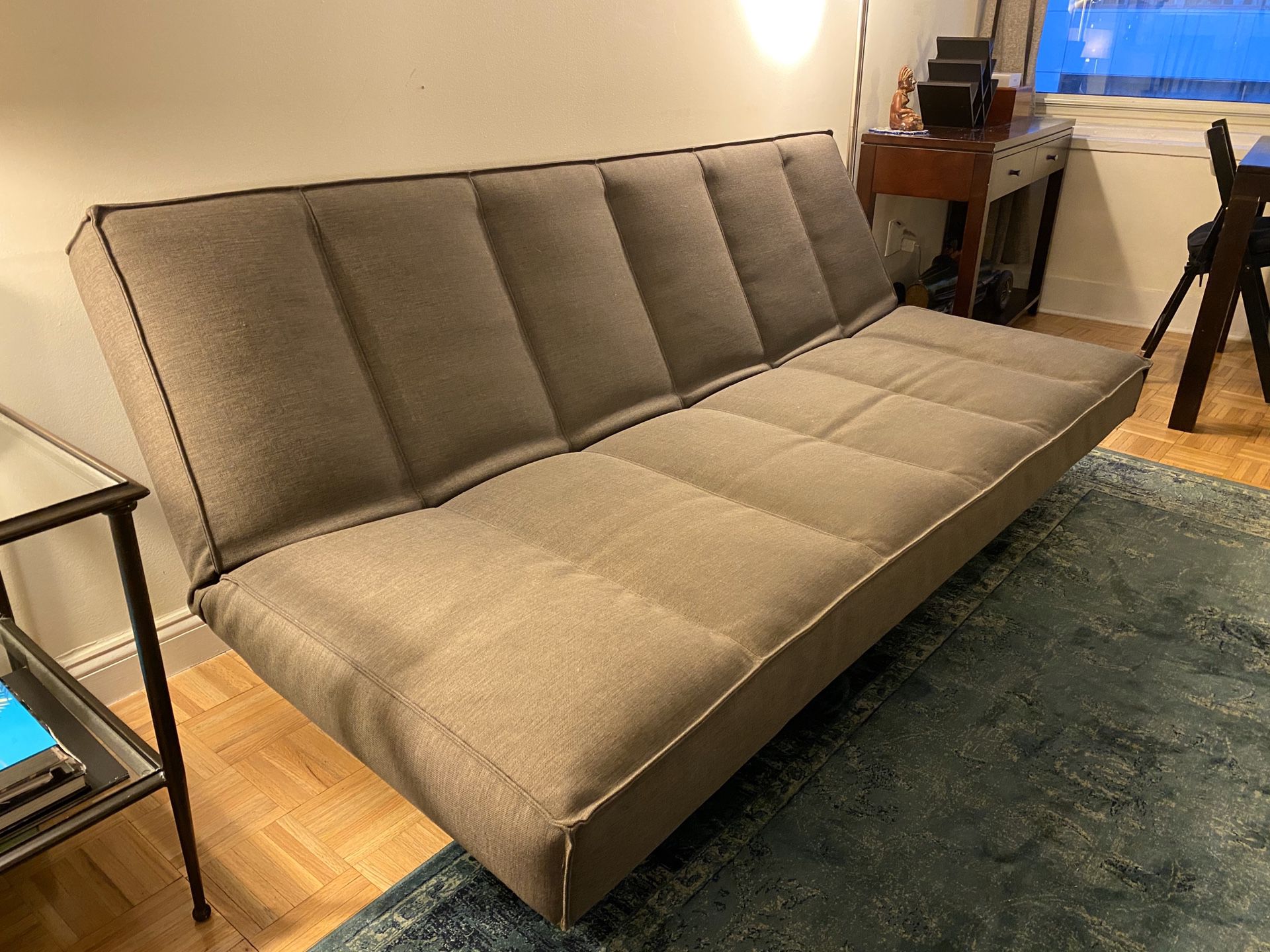 CB2 Flex Gravel Sleeper Sofa/Futon