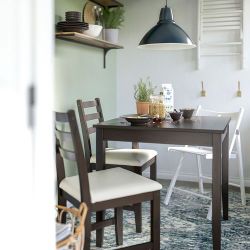 IKEA Dining Table with Two Chairs