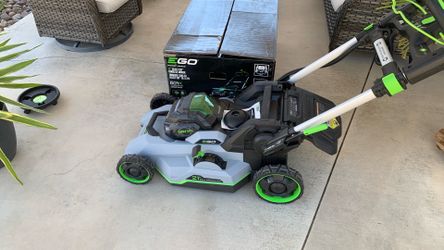 New E GO POWER MOWER 21” cut