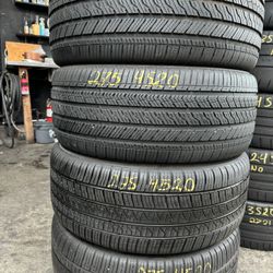 20” Tires Semi New Pirelli 275/45/20 With Free Installation $100 Each
