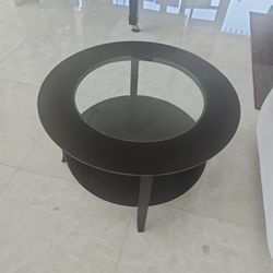 Wood And Glass Coffee Table