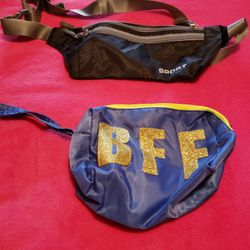 Nylon Fanny Pack And Bag. 