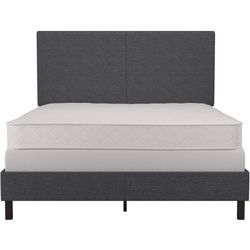 Queen Size Bed frame W/Headboard & Box Spring