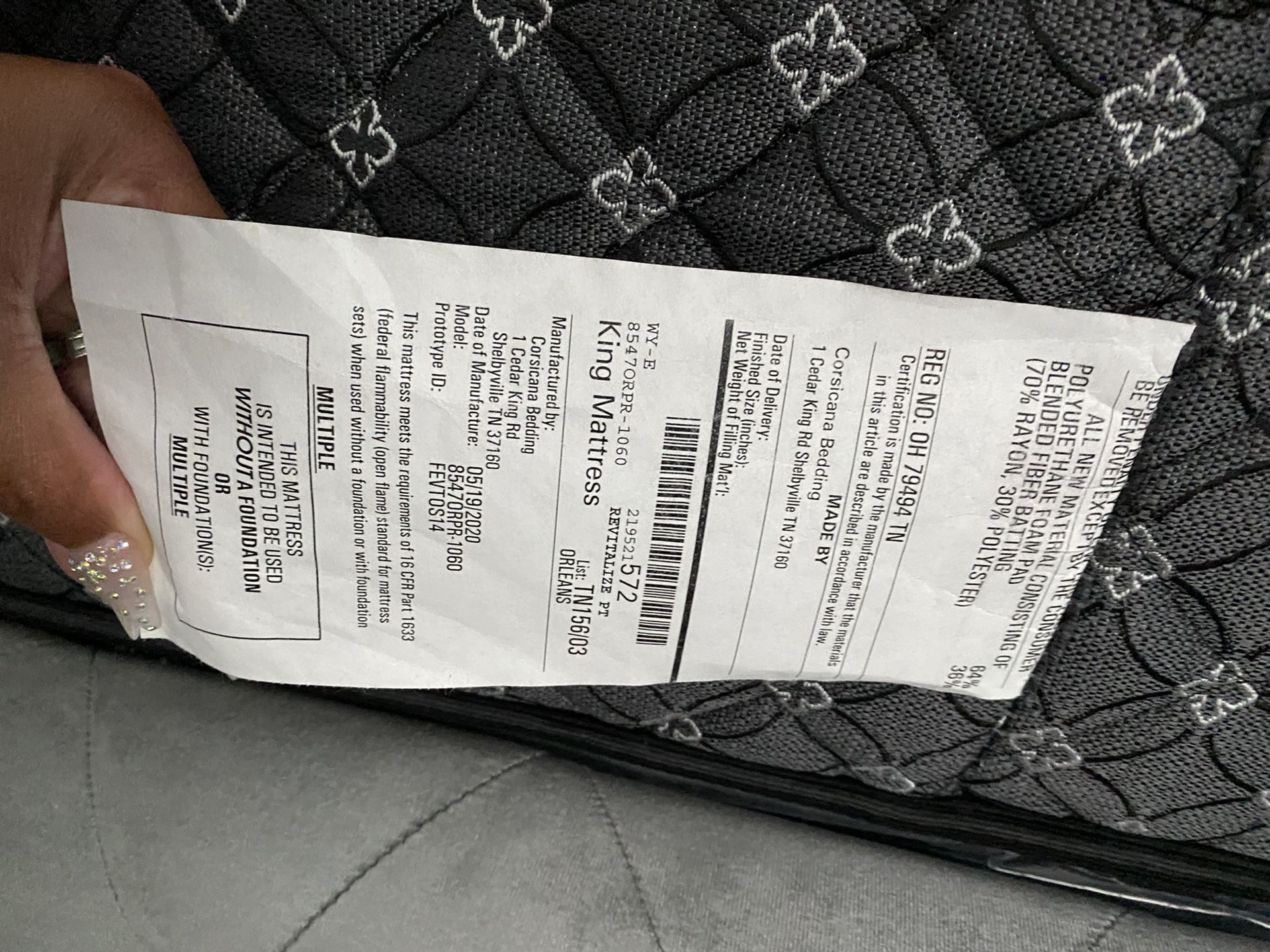 King Mattress Set