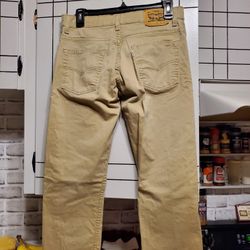 Levis 511 Slim 16 Regular 28x28 Khaki Pants