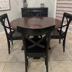 Dining room table 3chairs