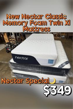 New Nectar Classic Memory Foam Twin XL Mattress
