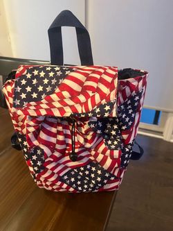 Never used -Back pack- small - perfect to add ice pack to carry a couple of drinks or snacks