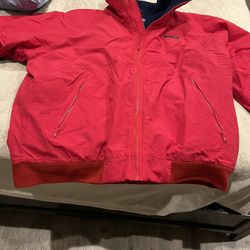 Red Lands End Jacket 2XL
