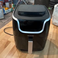 PowerXL Air Fryer Steamer Combo 7 QT 10-in-1 XL For Vegetable Toast, Bake, Roast, Broil