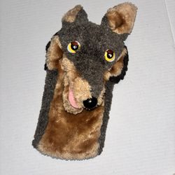 Vintage 1983 Dakin Big Bad Wolf Plush Hand Puppet Little Red Riding Hood