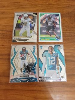Travis Hunter Rookie Card Lot of 4