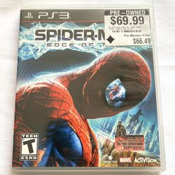 Spider-Man Edge of Time PS3 PlayStation 3 Complete in Box Tested And Working