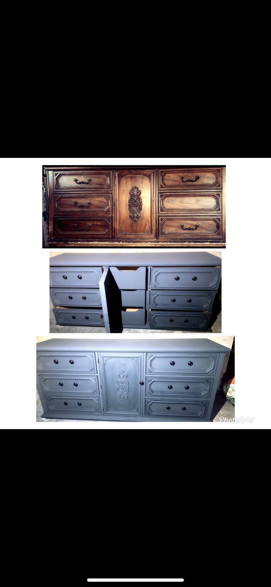 Bassett Antique Dresser