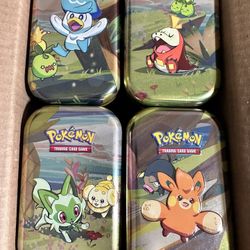 Pokemon Empty Tins 