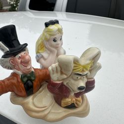 Paul Cardew Disney Alice in Wonderland Teapot Unique Lid Rare