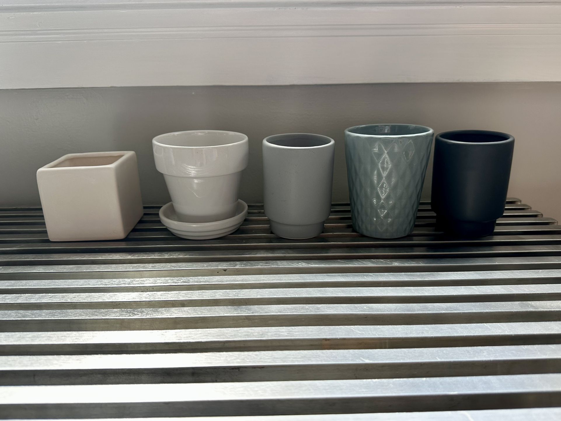 Indoor Ceramic Planters / Flower Pots