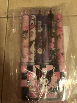 Kuromi Gel Pen Set