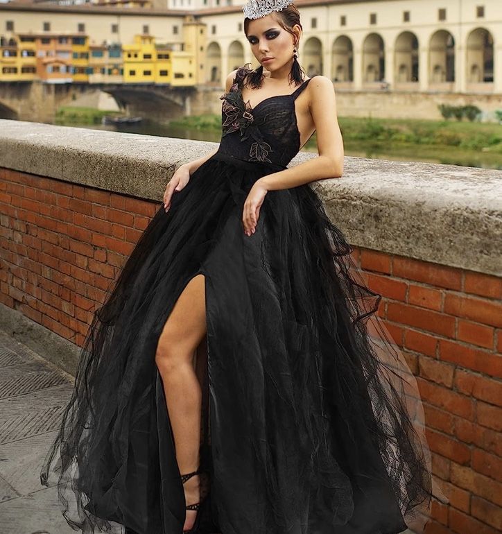 Black Tulle Skirt