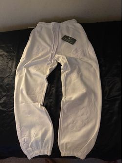 White denim tears sweatpants