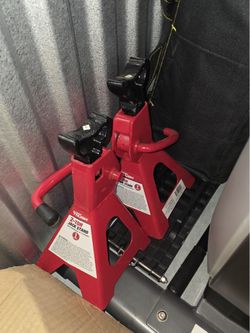2- Car Jack stand, Jack - 1and wheel locks -2