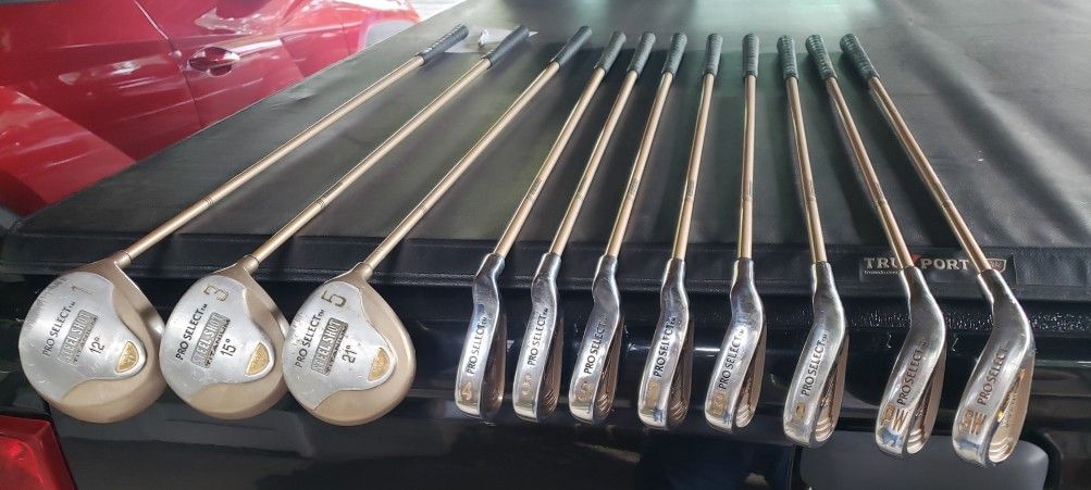 Pro Select Steel Shot Titanium Ladies Golf Clubs