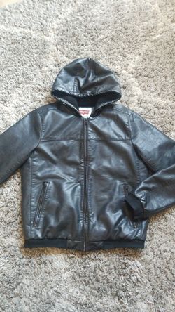 Mens Levi's faux leather jacket size medium