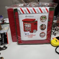 Christmas Ornament Storage Cubes-NEW