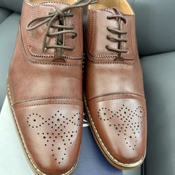 Men’s Size 7 Brown Dress Shoes 